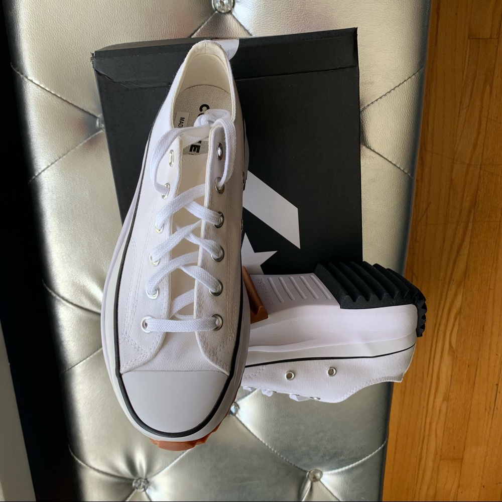 NWT Converse Run Star Hike Low Top Sneakers - Picture 4 of 9